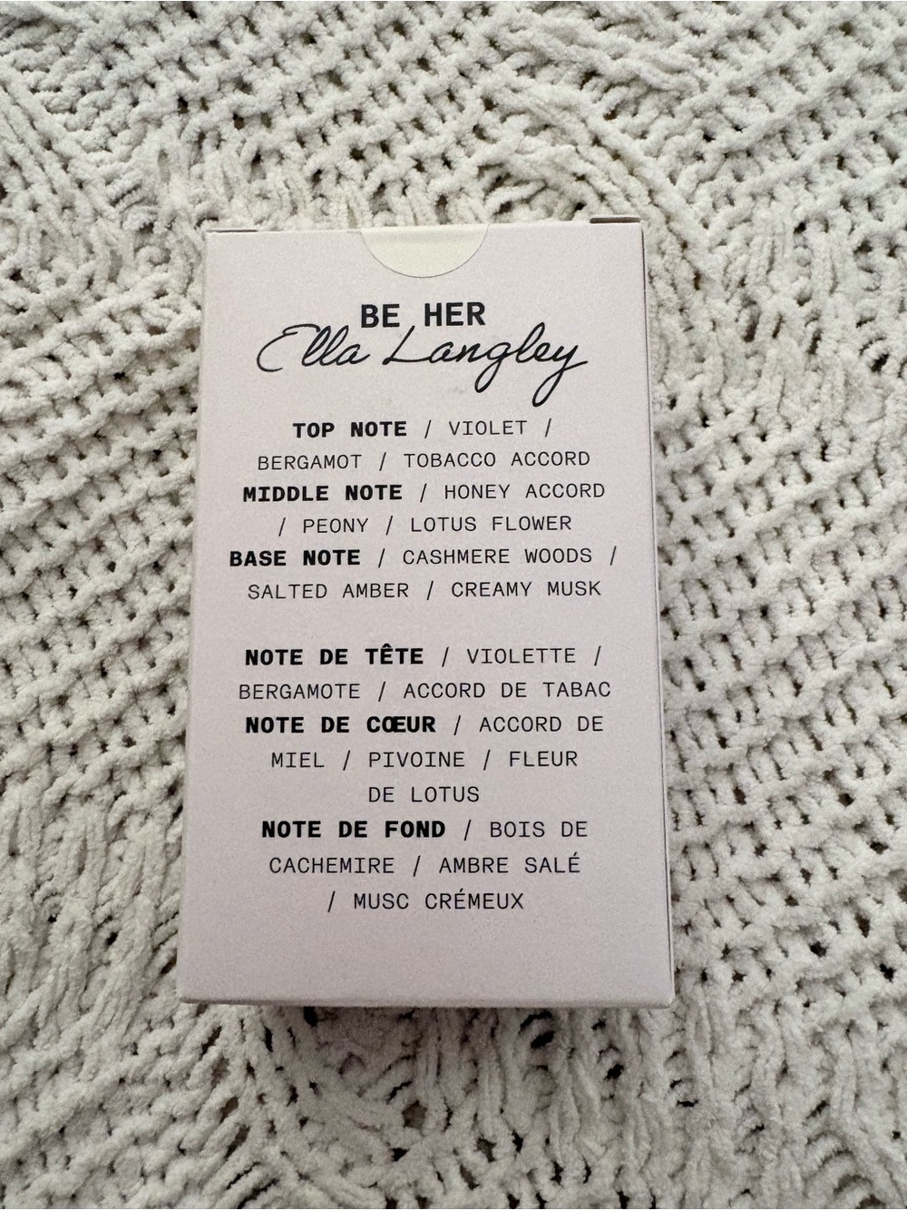 Noyz Be Her by Ella Langley 1.69 oz perfume NWT - Picture 4 of 6
